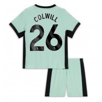 Fotbalové Dres Chelsea Levi Colwill #26 Dětské Alternativní 2023-24 Krátký Rukáv (+ trenýrky)